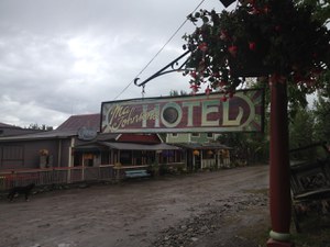 Ginger tea e Gyro Hamb(urger) alla Golden Saloon-  McCarthy- AK USA - Elsa Cugola Consulente aziendale