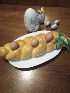 Treccia di panbrioche salata - Cristina Poncet