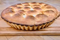 Crostata di cioccolato, ricotta e amaretti bagnati al caffè del maestro Ermenegildo Cimmino - Alex Falcone Ziccarelli CHEF Italia