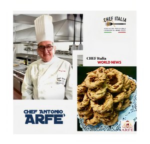 Antonio Arfè e i suoi taralli “nzogna e pepe” - Alex Falcone Ziccarelli CHEF Italia