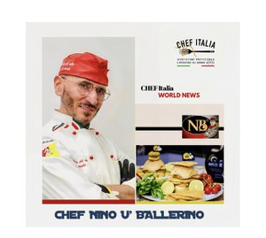 Chef Nino U'Ballerino e il suo panino panelle e crocchè con pesto - Alex Falcone Ziccarelli CHEF Italia