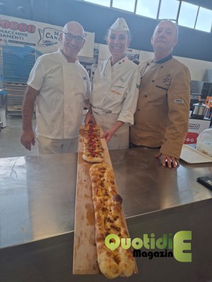 Umberto Cirone, Simona Lauri e Vinceslao Ruccolo a SARAL  Food